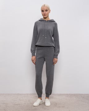 Babe Pay Pls Серый спортивный костюм из кашемира MD9891312341R