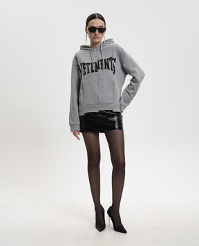 Vetements Серые худи с логотипом WE76HD506G