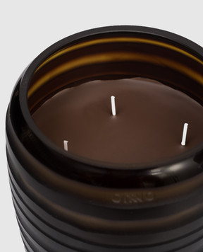 Onno Свічка Sphere Amber M з ароматом Zanzibar в скляному свічнику ON247Z