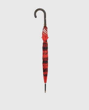 Fornasetti Помаранчева складна парасоля Bocche OM132CL