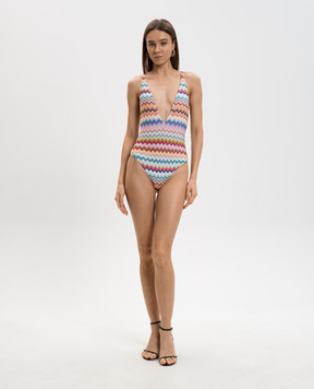 Missoni Купальник у візерунок з люрексом MC22SP03BR014F