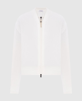 Brunello Cucinelli Білий кардиган M19194706P