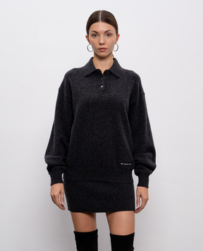 Alexander Wang Сірий светр з вовни UKC4251062