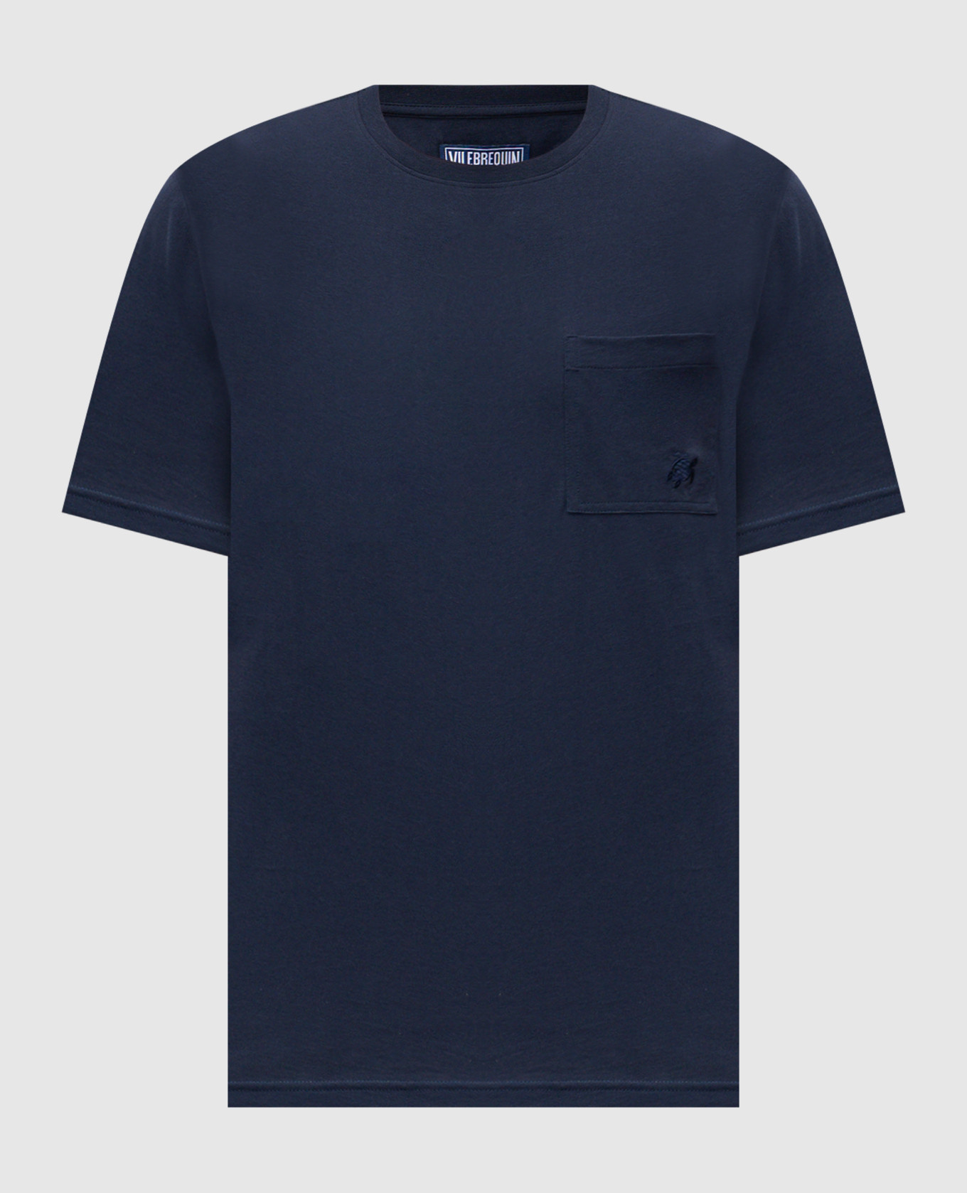 Синяя футболка Titan с вышивкой эмблемы