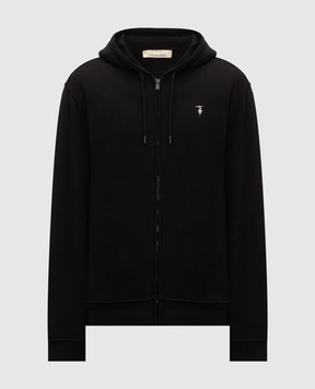 Trussardi Черная утепленная спортивная куртка G8508000256NMF518F09