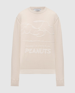 Iceberg Бежевый джемпер с узором A0067604