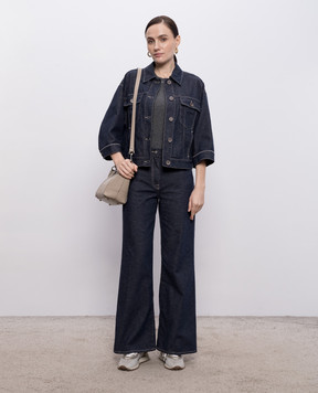 Peserico Синие джинсы с льном P04756L1207934