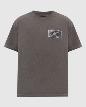 AMIRI Серая футболка QUALITY GOODS AMTOJR1145