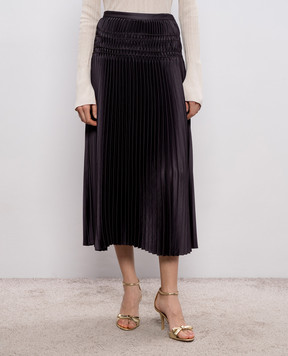 JOSEPH Коричнева спідниця міді Hayes JF009599