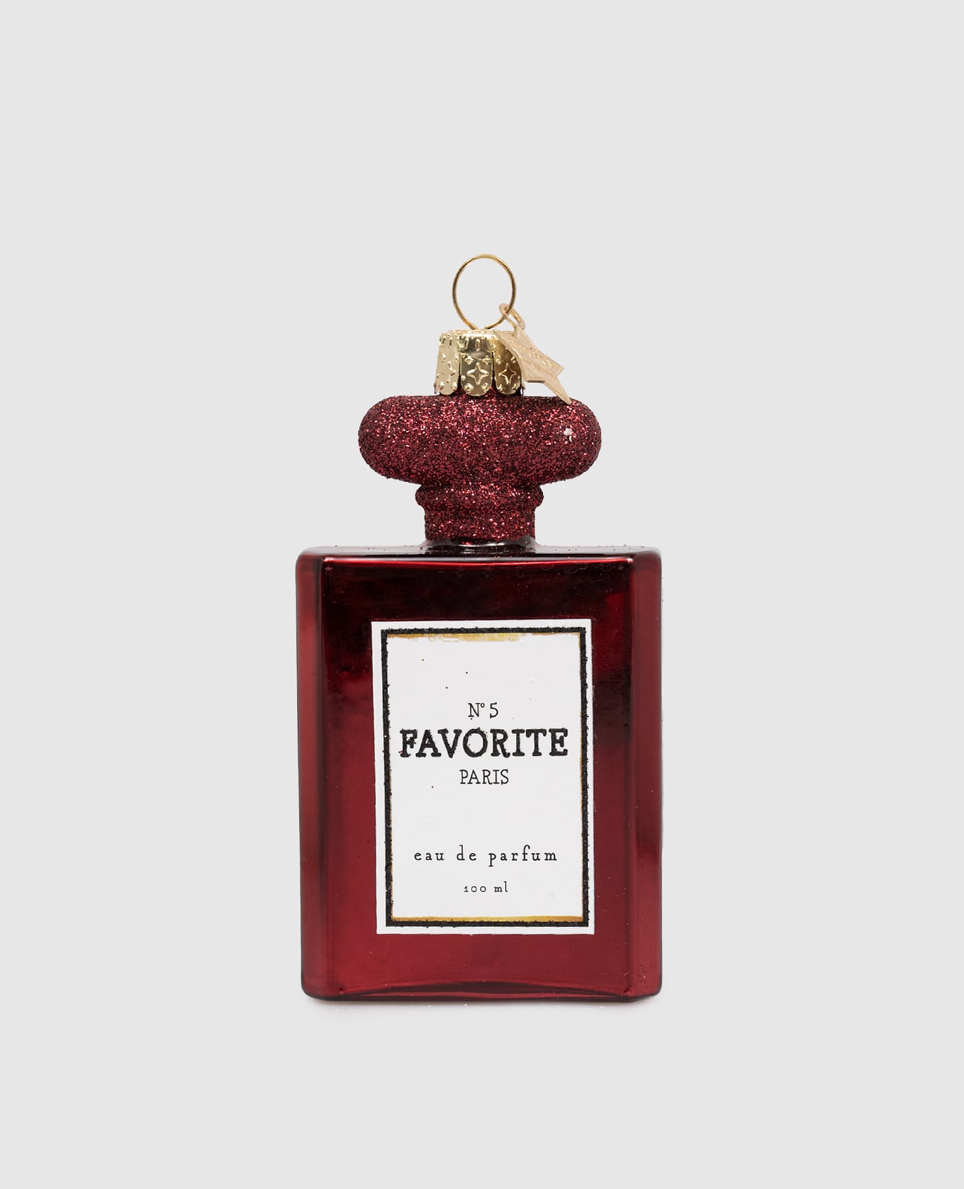 

Елочная игрушка Parfume, Красный, Елочные украшения