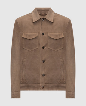 Peserico Коричневая замшевая куртка R52264C03CC550