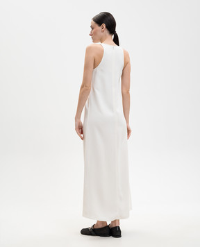 Toteme Сукня максі кольору айворі 243WRD4142FB0240