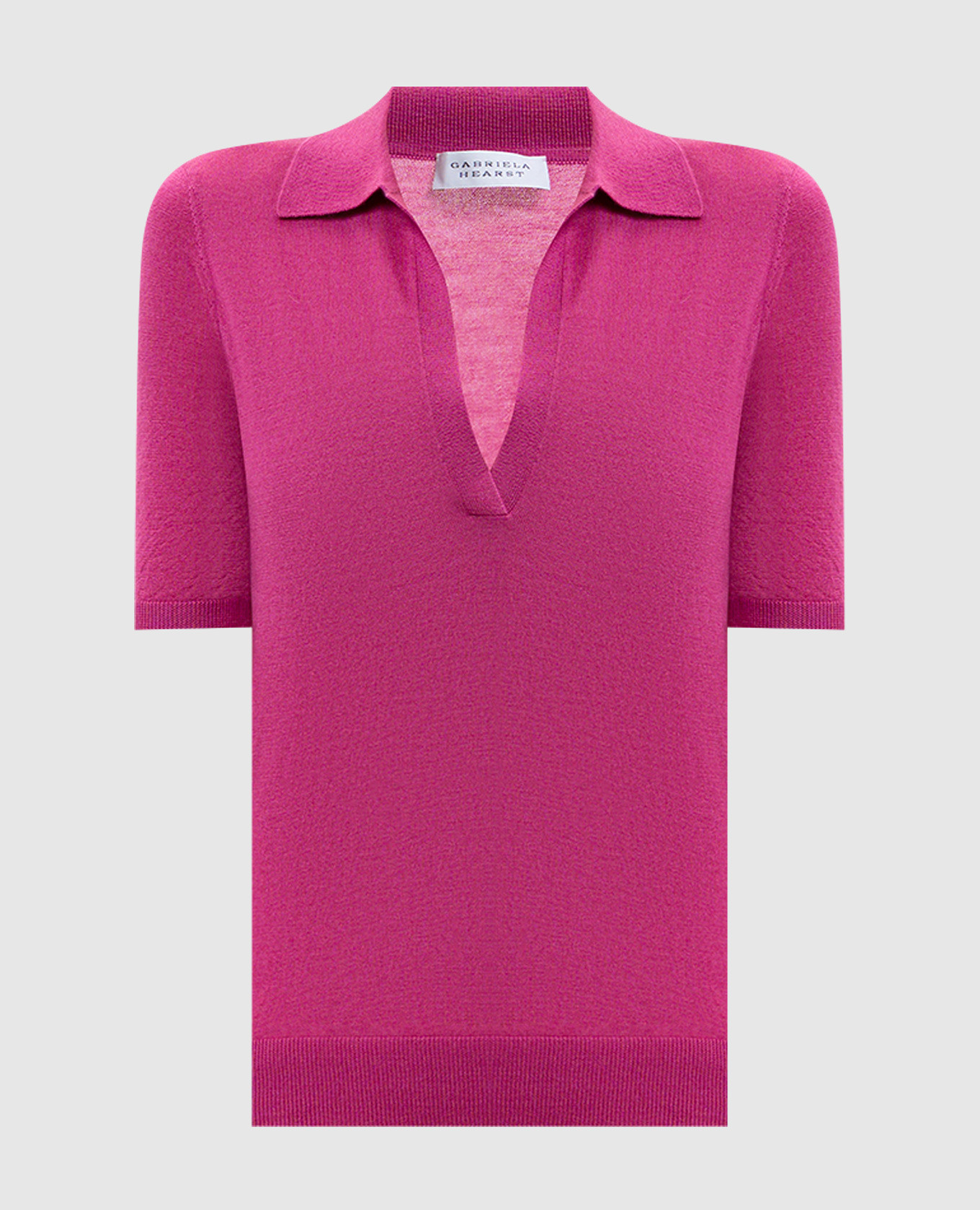 

Розовый топ Франк с кашемиром и шелком, Топы