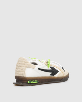 Off-White Белые комбинированные кроссовки End Of Play OWIA28NS26FAB002