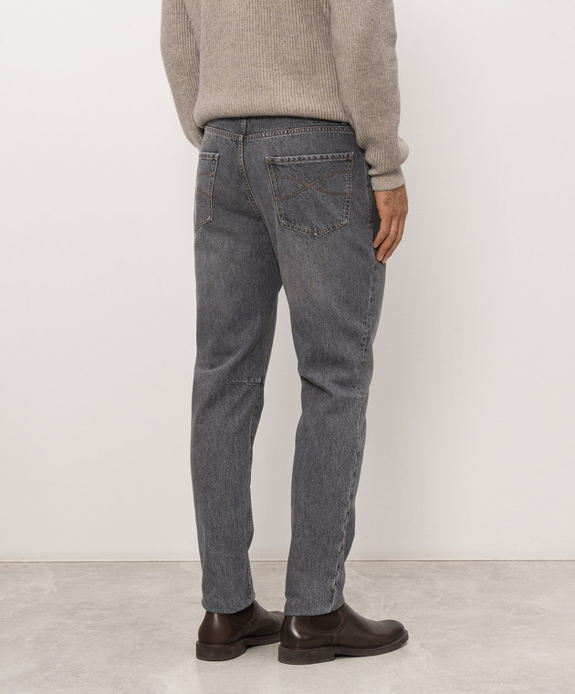 Brunello Cucinelli Серые джинсы M229PX1290 изображение 4