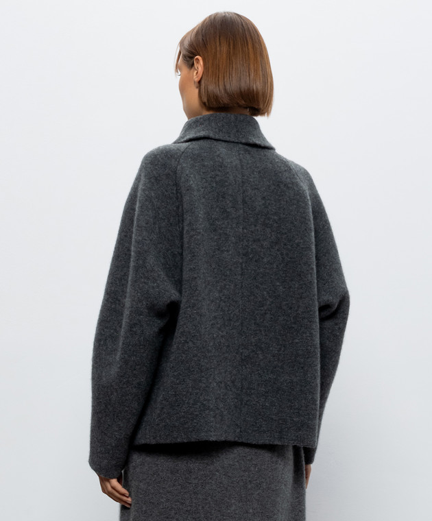 BOBOUTIC Сіре укорочене пальто 5157 зображення 4