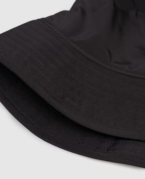 C.P. Company Чорна панама з патчем MAC046A110545A