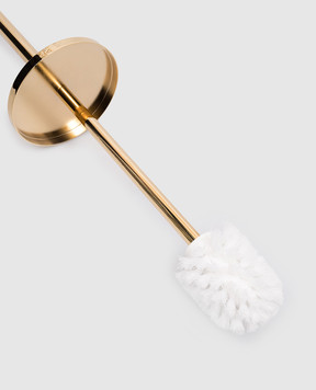 Treesseci Кришталевий підлоговий йоржик для унітазу Elegance EL17ACRGD