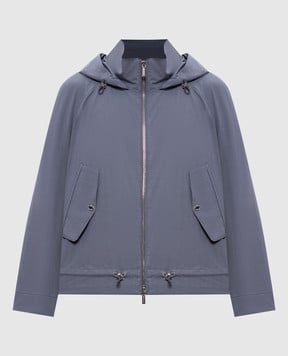 MooRER Синя вітровка з льоном RYA RYAWFC