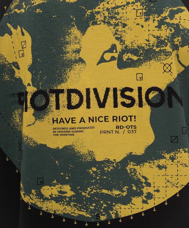 Riotdivision Черная футболка RD-Observer RDOBSRVRTS изображение 5