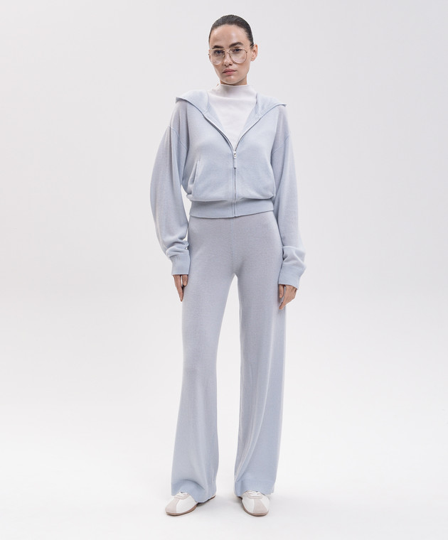 Allude Блакитна спортивна куртка з вовни та кашеміру 26517700 зображення 2