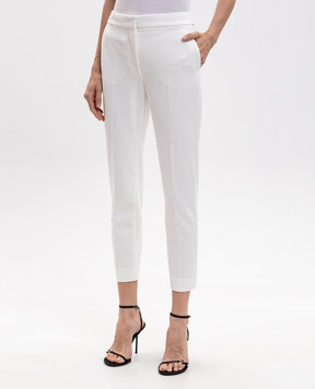 Max Mara Белые брюки PEGNO PEGNO