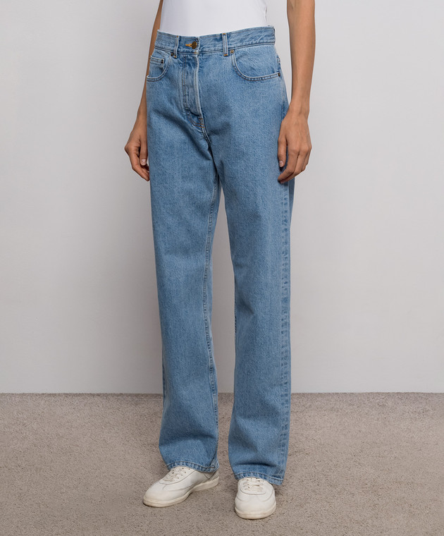 Thom Browne Голубые джинсы FTC509WF1215 изображение 3