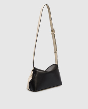 Toteme Белая кожаная сумка T-lock 261WAL944LE0030