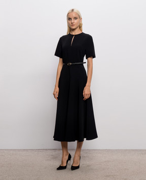 Max Mara Чорна сукня міді ZORRO MSTZORRO