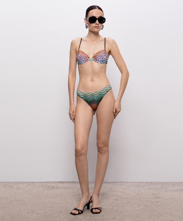Missoni Купальник у візерунок з люрексом MC22SP01BR015D зображення 2