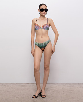 Missoni Купальник у візерунок з люрексом MC22SP01BR015D