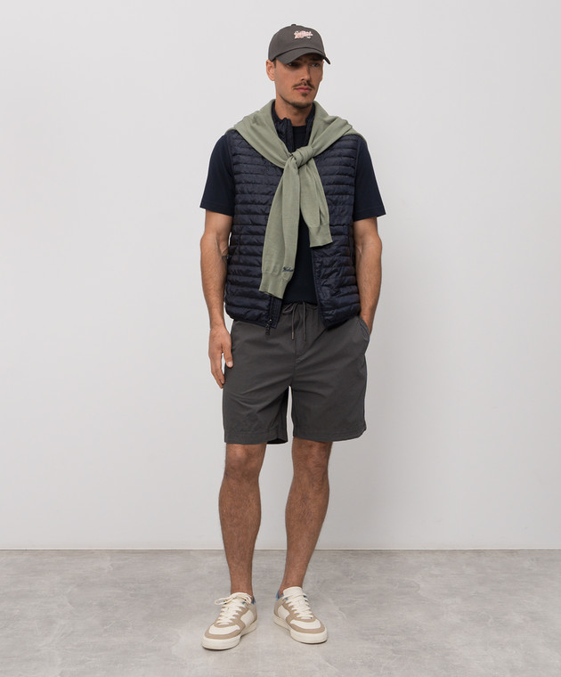 Woolrich Сірі шорти з нашивкою логотипа CFWOSH2000MRUT4132 зображення 2