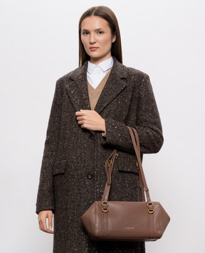 Gianni Chiarini Шкіряна сумка-тоут TERRY коричневого кольору BS12230COMMGRN