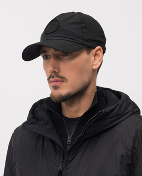 Stone Island Черная кепка с логотипом L1S159100011S0076