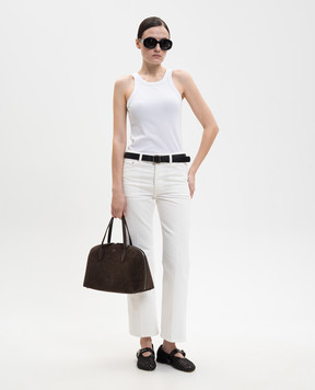 Toteme Біла майка в рубчик 211437772