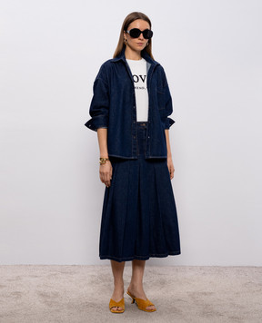 Max Mara Weekend Белая футболка WKDAGILE с пайетками WKDAGILE