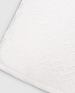 Missoni Home Білий махровий килимок для ванної кімнати Chail 1D3SP99965