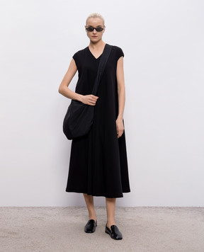 Intoca Чорна сукня з бавовни 261DIOSDR0803