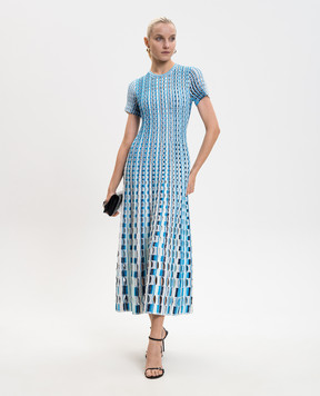 Simkhai Біла сукня Zaida в смужку 1261179K