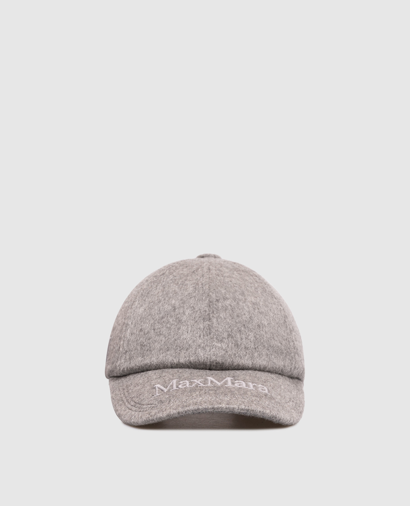 Серая кепка LANCIA из кашемира