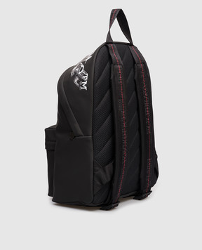 Off-White Чорний рюкзак Rubber OMNB123F25FAB005