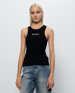 Palm Angels Чорна майка PAWAC004JR001
