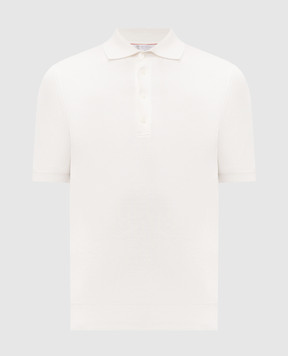 Brunello Cucinelli Белое поло M29400025