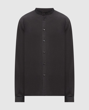 Brunello Cucinelli Темно-серая рубашка MA6710625P