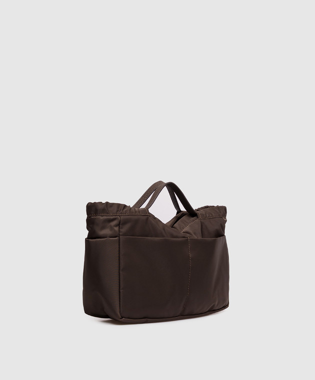 Gianni Chiarini Коричневая сумка BagSinBag SB9402COMMNYL изображение 3