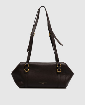 Gianni Chiarini Коричнева шкіряна сумка-тоут TERRY BS12230COMMGRN