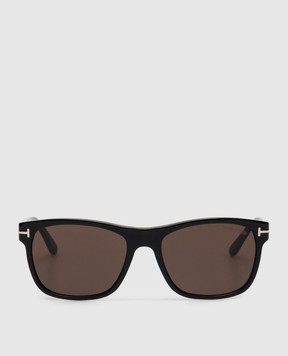 Tom Ford Чорні сонцезахисні окуляри Giulio FT0698