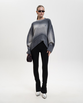 The Attico Сірий светр з вовни і кашеміру 260WCK00126KWS011SP