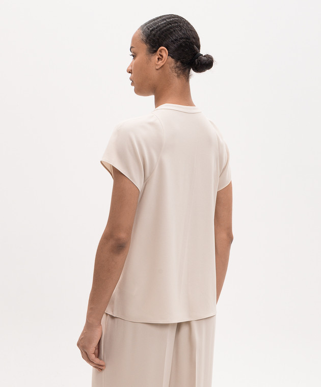 JOSEPH Бежевая блуза Donna JF009883 изображение 4