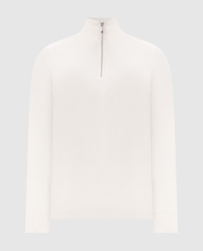 Brunello Cucinelli Белый джемпер M29400104